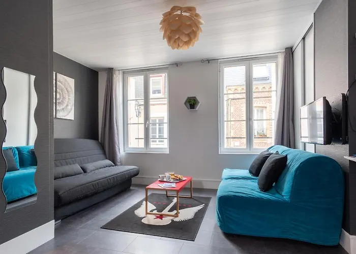 Studio Le Cosy - 100m Plage d\'Etretat - 4 personnes